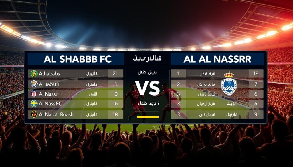 al shabab fc vs al-nassr standings al shabab fc vs al-nassr standings