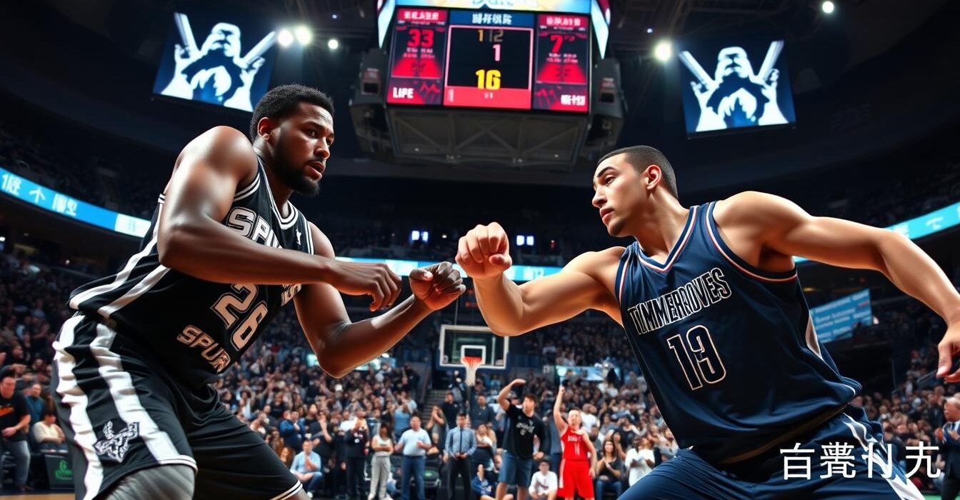 spurs vs timberwolves