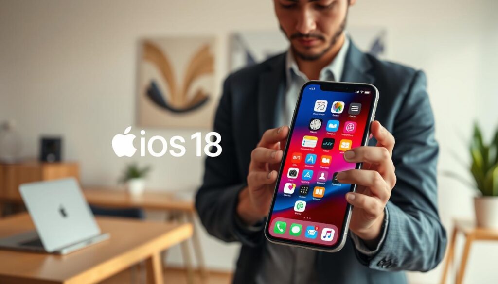 การใช้งาน ios 18