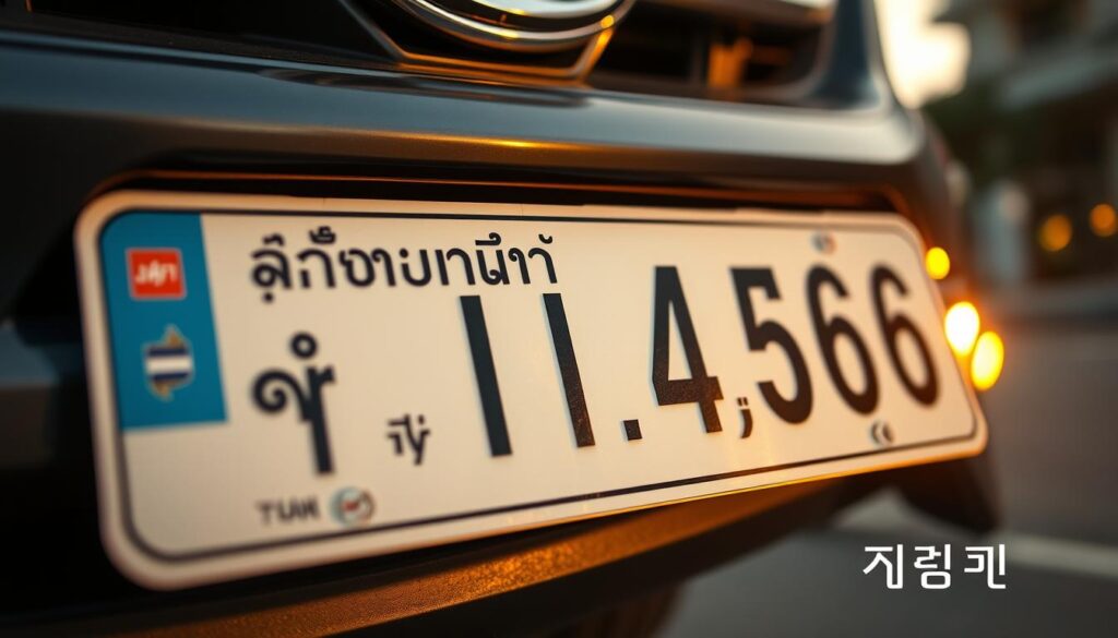 ป้ายทะเบียนรถ